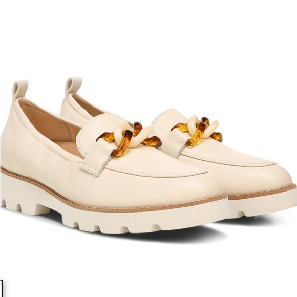 Vionic Women’s Cynthia Loafer - Cream Leather 11W - Picture 3 of 15